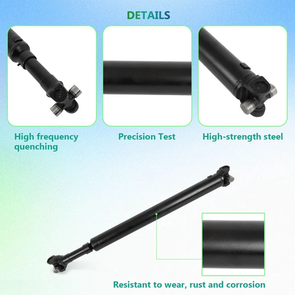 Drive Shaft For 4WD Auto Trans 90-96 Ford Bronco F-150 89-96 F-250 1997 F-250 HD Foto 3 de 4