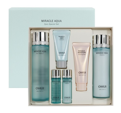#ad #ad 2028.06 OHUI Miracle Aqua 2pcs Special Set Anti agingWrinkleMoist NO.1 KOREAN $71.90