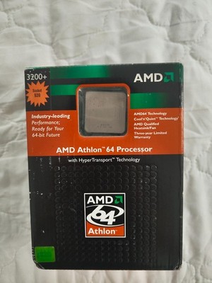 AMD Athlon 64 3200+, Sockel 939 ADA3200DIK4BI CBBID 0508FPMW, 2GHz, in OVP.