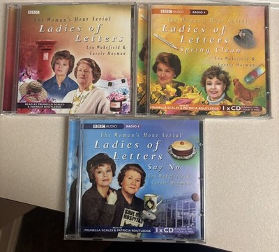 Woman's Hour LADIES OF LETTERS: Bundle x 3 Radio Comedy CD Prunella Scales BBC