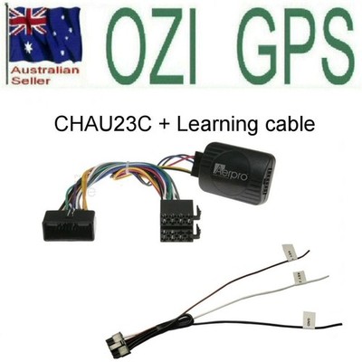 FORD FALCON 2000-2002 STEERING WHEEL INTERFACE + LEARNING CABLE AERPRO CHAU23C