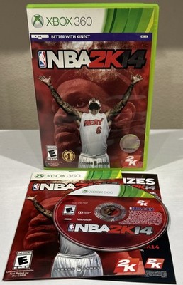 NBA 2K14 (Microsoft Xbox 360, 2013) CIB Complete - Tested & Working