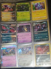 Pokemon TCG Koraidon Zarude Roaring Moon Holo Card Lot 9 Mixed Sets English