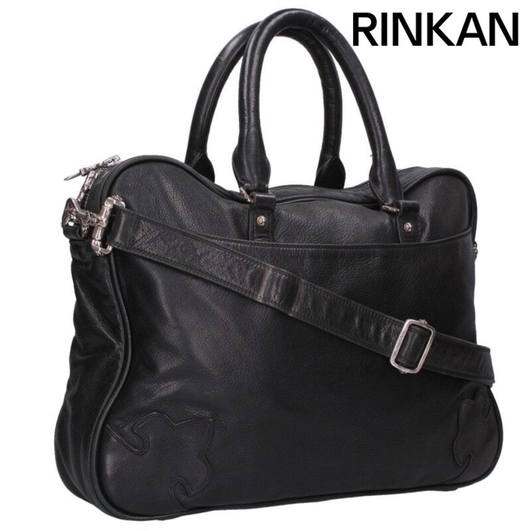 Chrome Hearts BRF CLL TRBK STRP Strapped Leather Brief Bag Men's Used 260e937e36