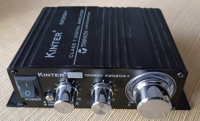 Kinter Audio Amplifier K2020A+ with original Power Supply