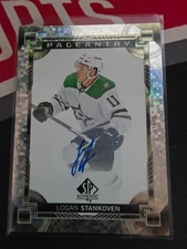 2024-25 Upper Deck SP Autenthic Pageantry Auto Logan Stankoven Dallas Stars