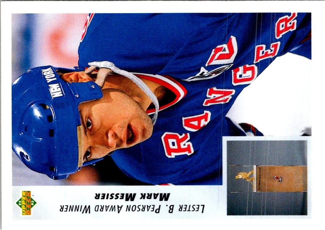 Mark Messier #432 Hockey Cards 1992 Upper Deck trading card — raw and PSA graded price guide