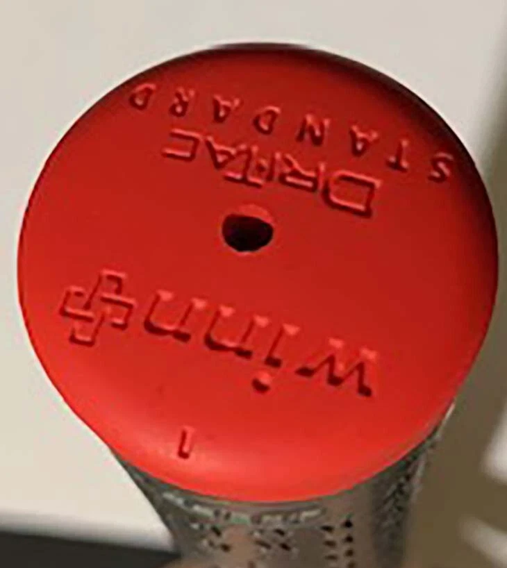 13 件套 Winn Dri-Tac DriTac AVS 柔软深灰色标准尺寸高尔夫握把 5DTDG — 第 3/4 张图片