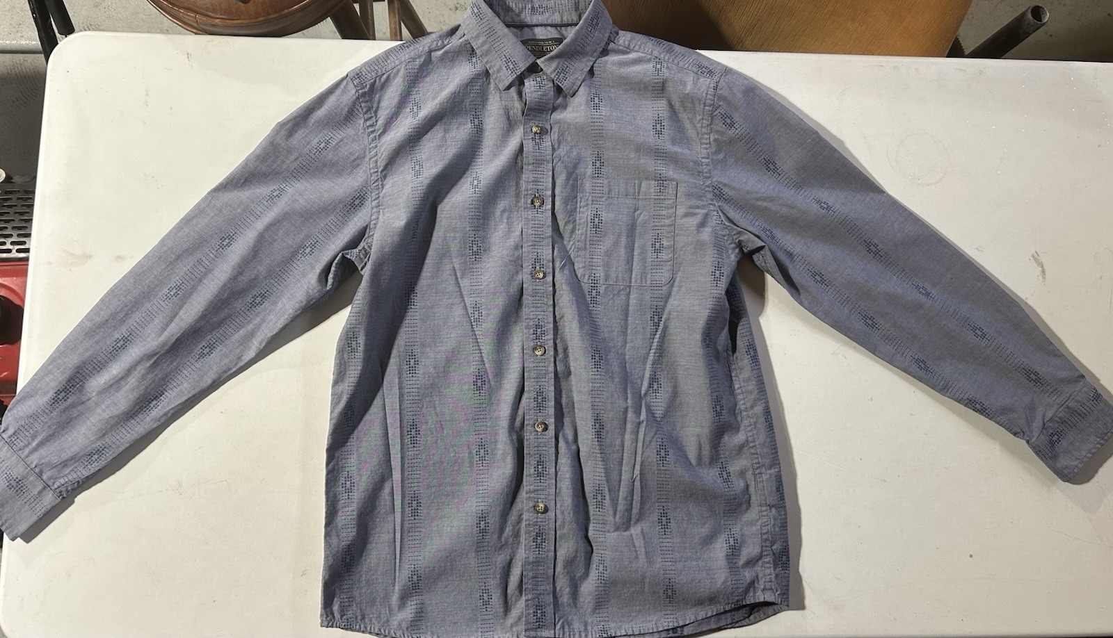 Pendleton Long Sleeve Buttoned Carson Shirt — Men… - image 4
