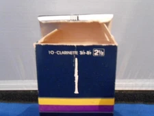 Vandoren / Paris Clarinette  Reeds  Strength of 2.5  Box of 7 UnUsed