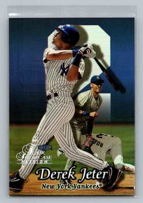 1999 Flair Showcase #22 Derek Jeter Row 2 Passion | eBay