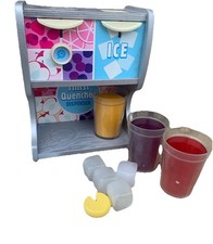 Melissa and Doug Thirst Quencher Drink Dispenser Juice Inserts Ice Cubes Cups