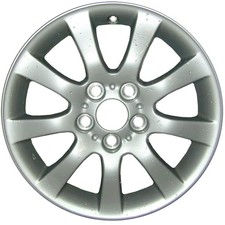 Plated Chrome 9 Spoke 16 X 6.5 Refurbished Wheel