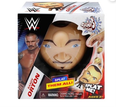 Randy Orton WWE Splats Head Smash Splat Squeeze Laugh Squishy Brand New