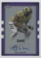 2018 Leaf Metal US Army All-American Bowl Purple 7/20 Brey Walker Auto ni4