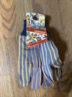 NOS Vintage Men's Cotton & Leather Work Gloves — photo 1