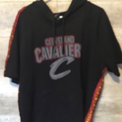 Cleveland Cavaliers Mens XL Pullover Hooded Shirt Hoodie Black NBA