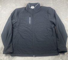 Under Armour Storm Full Zip Lightweight Jacket Black Size Large Golf NWT