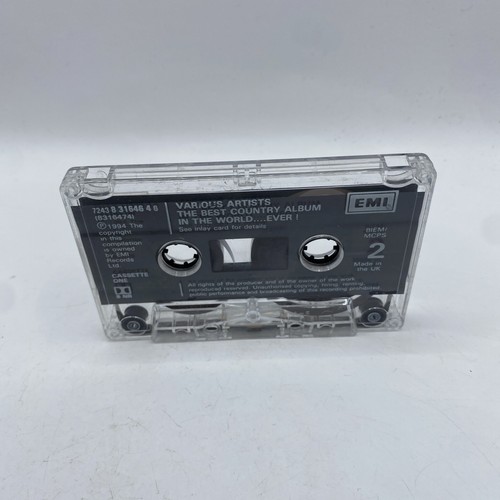 Various – The Best Country Album In The World.... Ever! Cassette Tape Album EMI - Picture 6 of 12