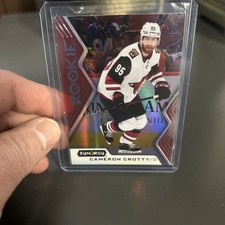 2024-25 UD Synergy Rookie Red Parallel Cameron Crotty 93 Minnesota Wild