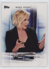 2017 Topps WWE Women's Division Roster Cards SmackDown LIVE Renee Young 1qy