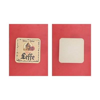 Leffe Produite par Brie St Guibert, SA Belgique Brauerei Bierdeckel Beermat