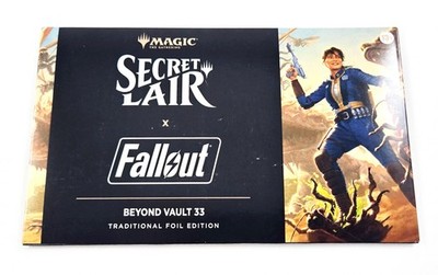 MTG Secret Lair x Fallout Beyond Vault 33 NEW SEALED Traditional