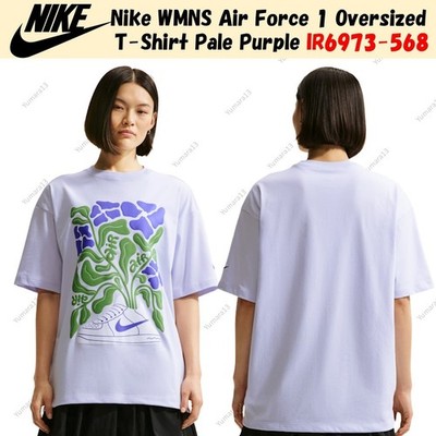 Nike WMNS Air Force 1 Oversized T-Shirt Pale Purple IR6973-568 Japan Gr.