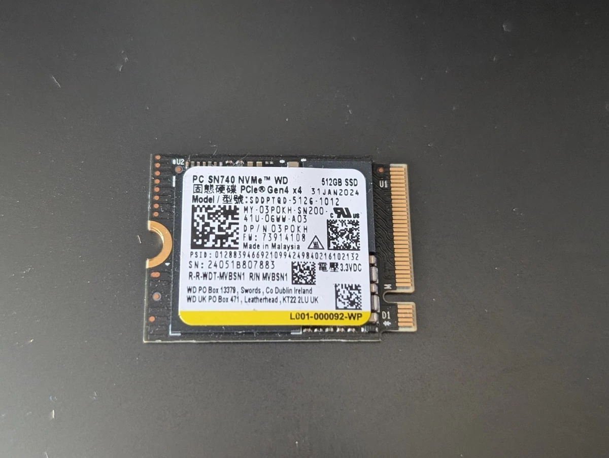 Western Digital M.2 Interface 512 GB Solid State Drives for sale