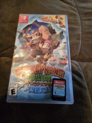 NINTENDO SWITCH DONKEY KONG COUNTRY TROPICAL FREEZE GAME & CASE