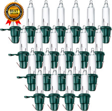 60 Count Christmas Tree Replacement Light Bulbs 2.5V 0.425