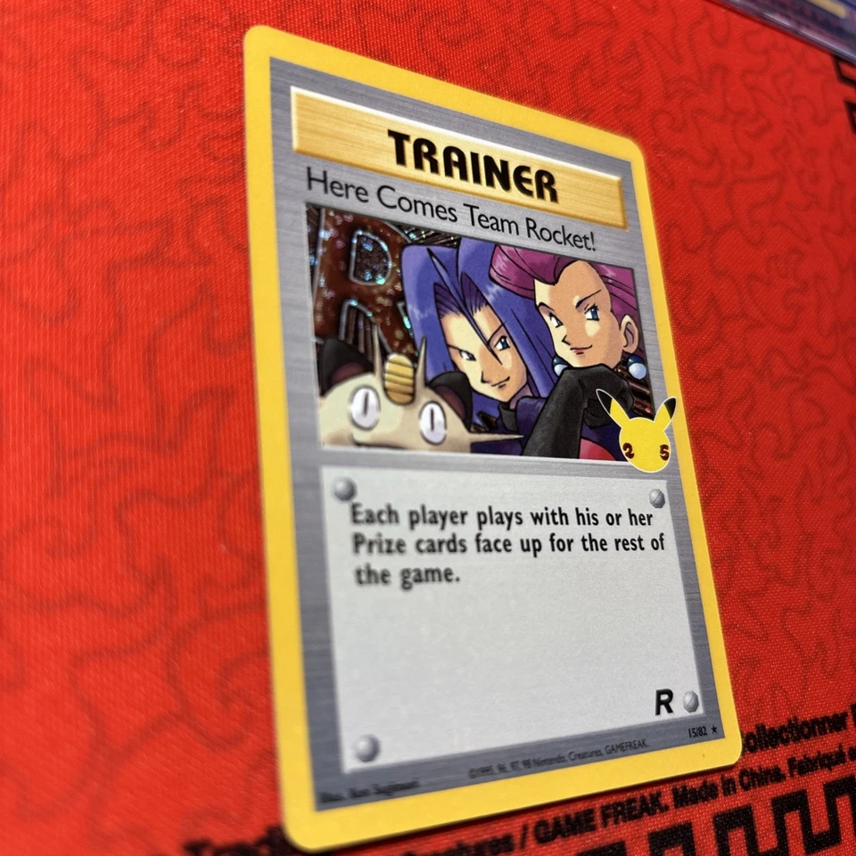 Here Comes Team Rocket! 15/82 Celebrations: Classic Collection Holo - Image 3 of 4