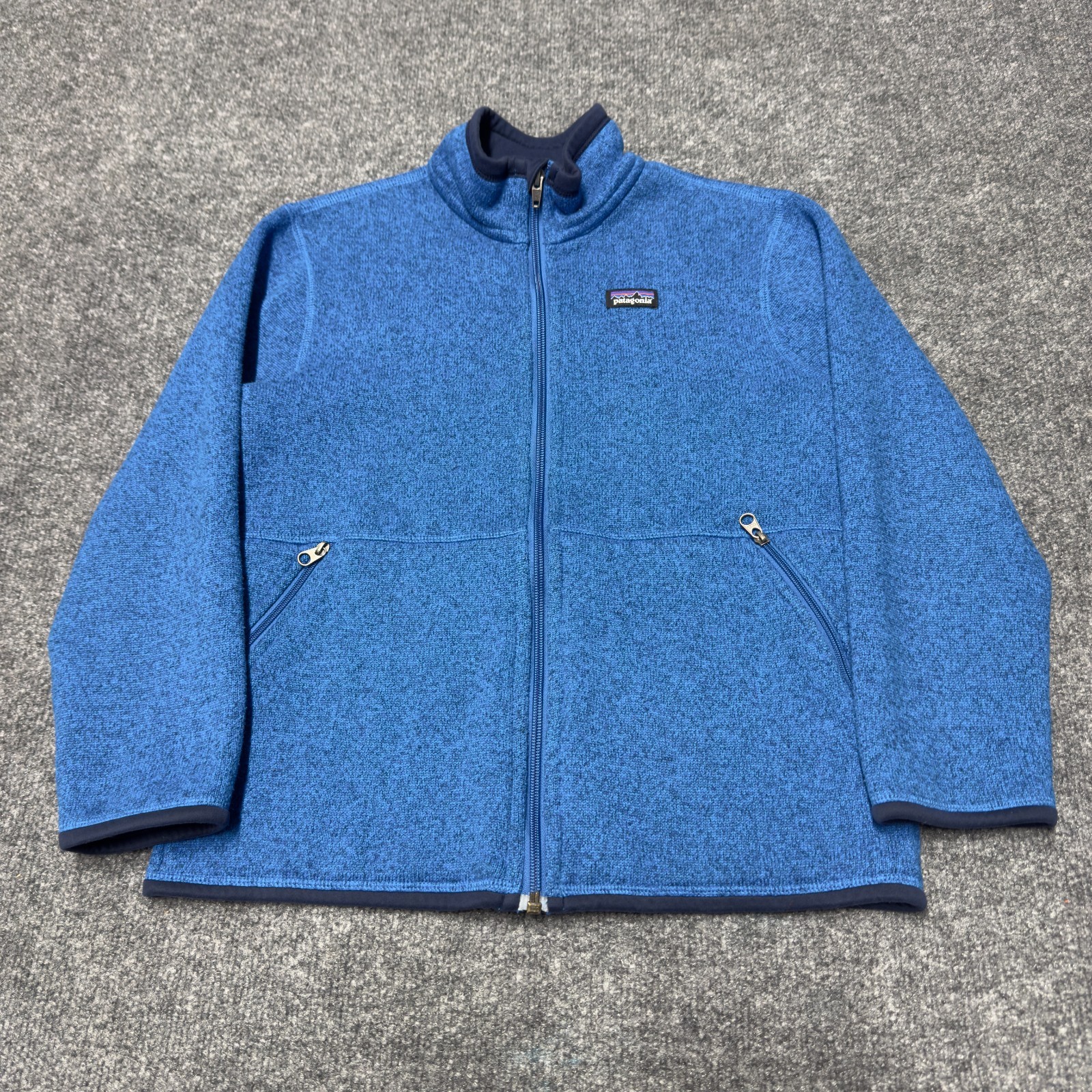 Patagonia Better Sweater Full Zip Boys Medium 65730 Fleece O