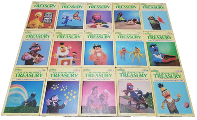 Sesame The 15巻セット　ビンテージ トレジャリー セサミストリート Street ビンテージ セサミストリート No.15 Book Treasury 洋書