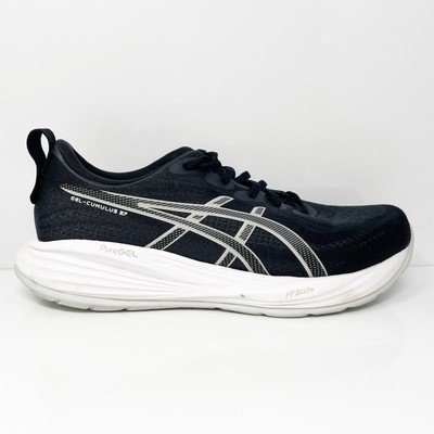 Asics Mens Gel Cumulus 27 1011B981 Black Running Shoes Sneakers Size 11 W