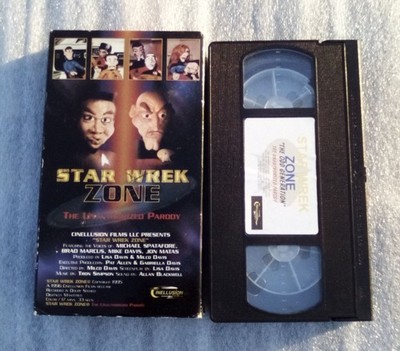 Star Wrek Zone-Unauthorized Star Trek Parody (Rare VHS 1996) Comedy and Sci-Fi