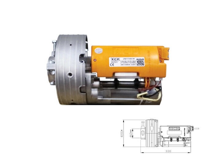 AUTOMAZIONE MOTORE PER SERRANDE GARAGE 160 KG 170KG AUTOMATICO 230V NO FRENO