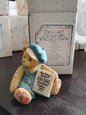 Cherished Teddies Cub E Bear CT001 1995 Charter Year Symbol Of Membership Loved