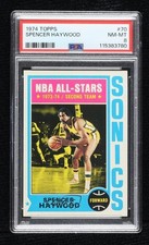 1974-75 Topps Spencer Haywood #70 PSA 8 HOF 0e1c