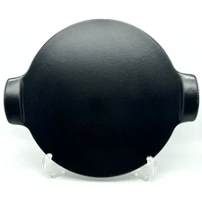 Emile Henry Black Stoneware Individual Pizza Stone ~ 10" ~ Made in France