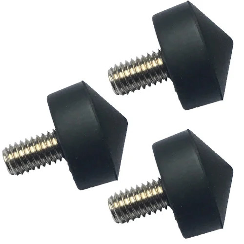 OTTYMO 120 Pz Borchie a Cono Borchie a Cono con Rivetto 7*10mm Borchie a Punta con Vite Rivetti Punk in Metallo per Borse, Scarpe, Cappelli