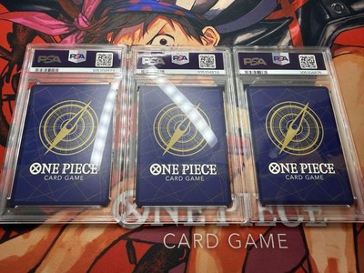 Psa10 One Piece 3-Sequence Number Nami Zoro Luffy St-21 Start Deck