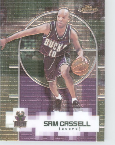 2000 Finest Sam Cassell #28 card