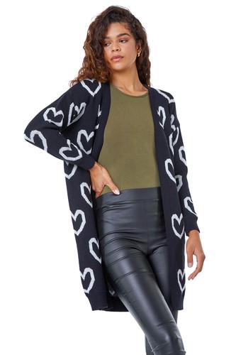 Longline-Cardigan mit Aztekenmuster und Quastensaum - Ladies Roman Originals Frauen - Bild 7 von 179