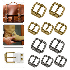 15mm Pin Roller Adjustable Buckle Fasteners Leather Coats Belts Clothing 2-50pcs