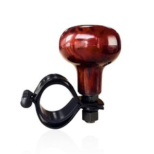 Woodgrain Steering Wheel Spinner Knob Power Handle Booster Ball Steering Wheel Woodgrain Steering Wheel Spinner Knob Power Handle Booster Ball Steering Wheel
