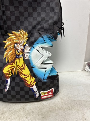 SPRAYGROUND DRAGON BALL Z DBZ SHARK BITE KAMEHAMEHA BACKPACK DLVX Used - Picture 7 of 14