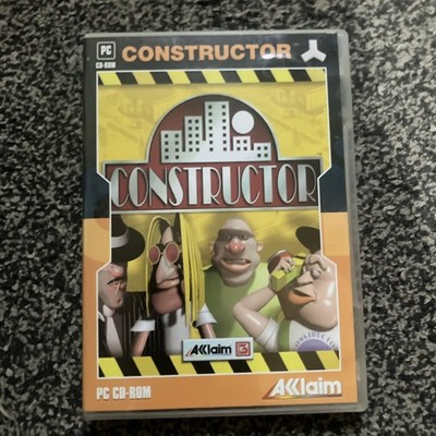 Constructor PC CD-ROM Akklaim mit Handbuch