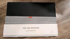 New Von Holzhausen MacBook Portfolio 16" vegan Leather Cover Black