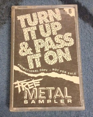 Turn It Up And Pass It On Volume 6 Metal Sampler (Cassette 1991 Aim Marketing 